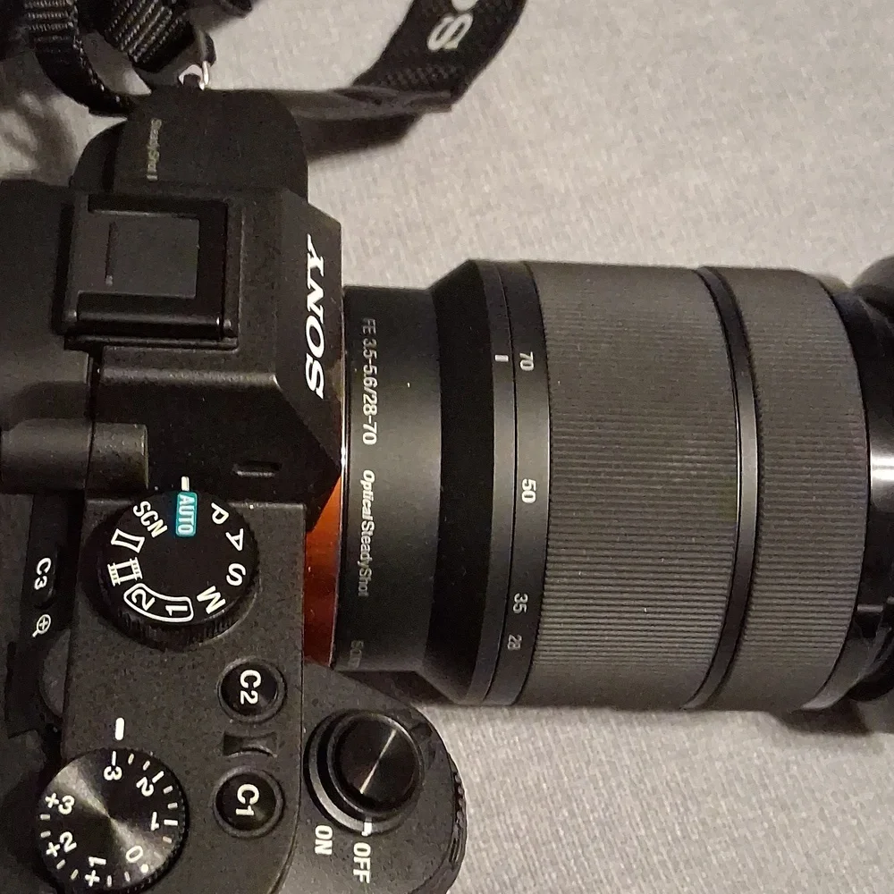 Sony Alpha a7 III Mirrorless Camera - Black with Red Ring